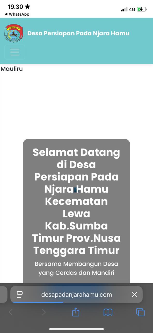 Foto HENDRIK HUMBU PALAPANG